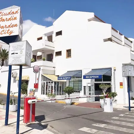Con Vistamar Y Piscina Climatizada En Garden Apartment Playa Fanabe