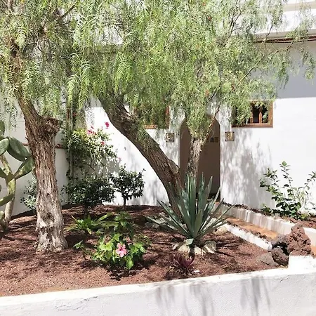 Con Vistamar Y Piscina Climatizada En Garden Apartment Playa Fanabe
