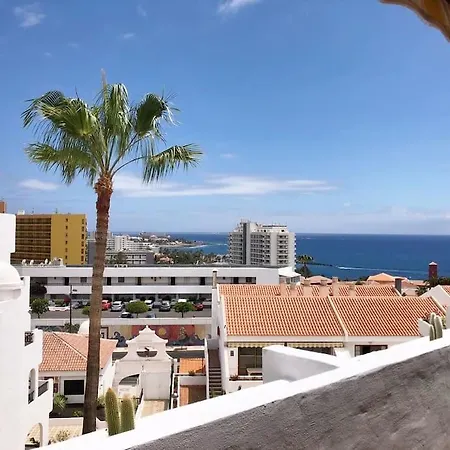 Con Vistamar Y Piscina Climatizada En Garden Apartment Playa Fanabe